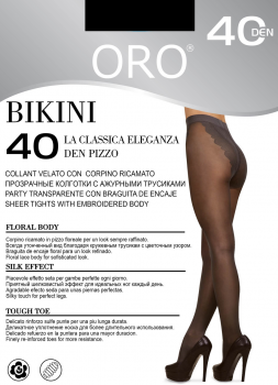 Купить  Bikini 40 den колготи Nero Oro