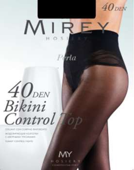 Купить  Bikini Control Top 40 den колготи Nero Mirey