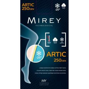 Купить  Artic 250 den колготи Nero Mirey