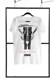 Купить TSHRW002 футболка біла Demoniq