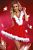 Купить Snowflake пеньюар новорічний червоний Livia Corsetti Fashion