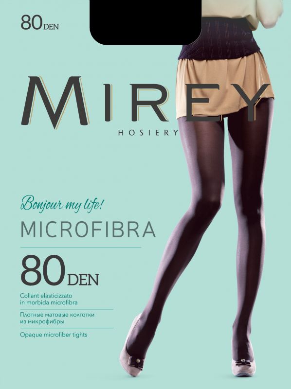 Купить  Microfibra 80 den колготи Nero Mirey
